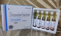 Drotaverine Injection - Liquid Form For Smooth Muscle Spasm Relief | Recommended Dosage As Per Doctor Advice, Suitable For All Ages, Store In Cool And Dry Place