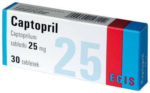 Captopril Tablets Store At Cool And Dry Place.