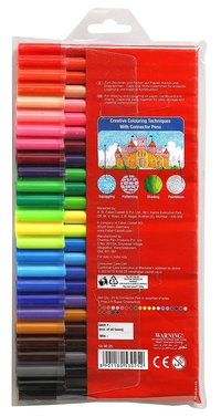 Faber-Castell Connector Pen Set - Pack of 25 (Assorted)
