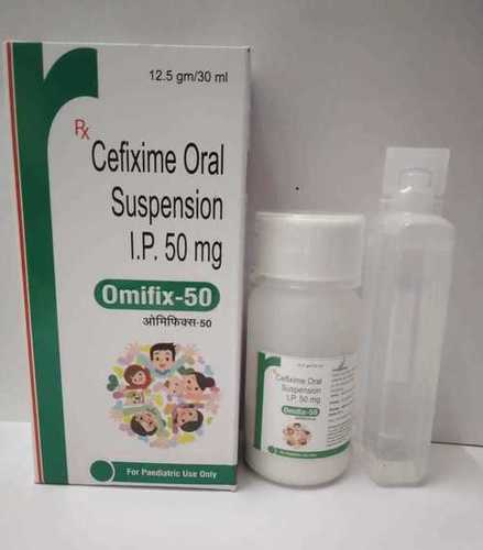 CEFIXIME ORAL SUSPENSION I.P. 50MG (12.5GM/30ML) VETERINARY