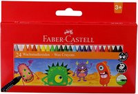 Faber-Castell Wax Crayons - 24 Shades
