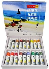 Camel Artist 5ml Water Color Set - 12 Shades (Multicolor)