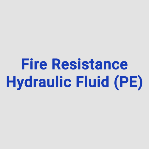 Fire Resistance Hydraulic Fluid (PE)