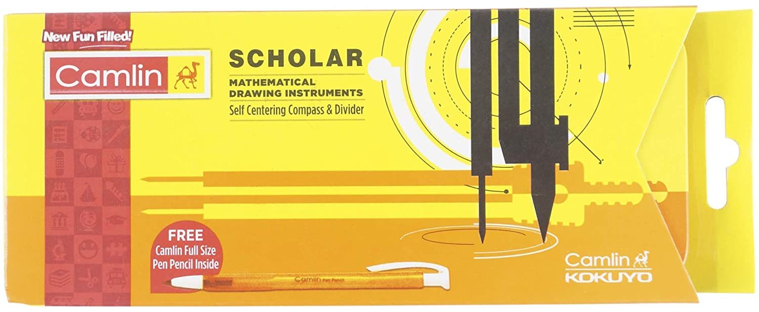 Camlin Scholar Mathematical Drawing Instruments