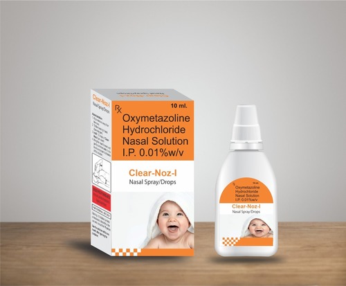 Oxymetazoline Hydrochloride Nasal Solution I.p 0.01%