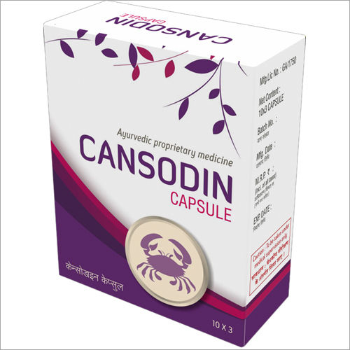 Ayurvedic Cansodin Capsule - Storage Instructions: Cool & Dry Place