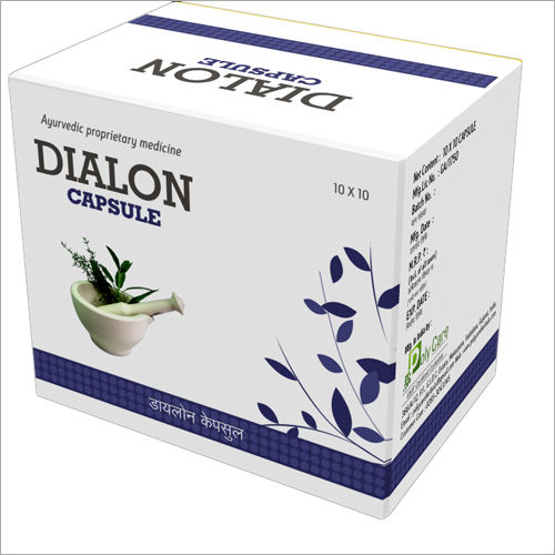 Ayurvedic Dialon Capsule - Drug Type: General Medicines