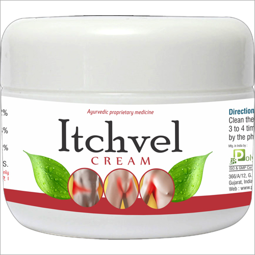Ayurvedic Itchvel Skin Cream Age Group: For Adults