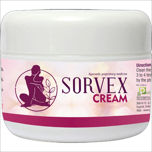 Ayurvedic Sorvex Cream Age Group: Suitable For All Ages