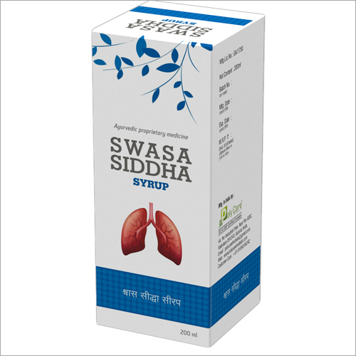 Ayurvedic Asthma Care Swasa Siddha Syrup Age Group: For Children(2-18Years)