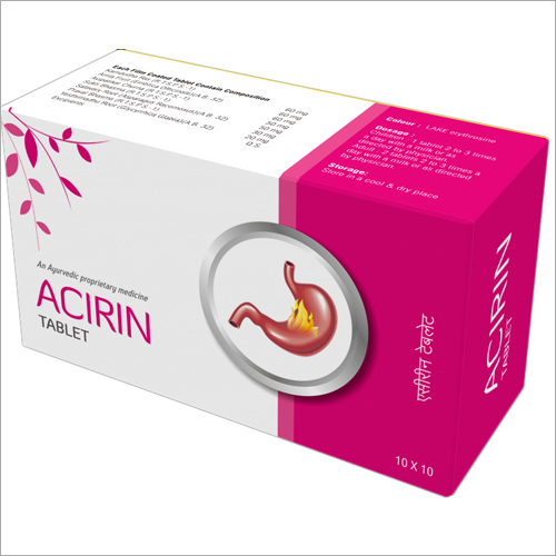 Ayurvedic Antacid Acirin Tablet