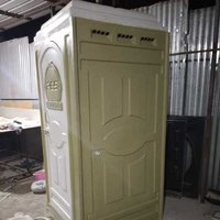 Frp Toilet Cabin - Color: White Green