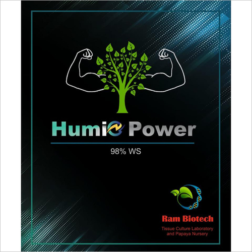 Humic Power- Humic Acid (98% Water Soluble By RAM BIOTECH AGRI INPUTS