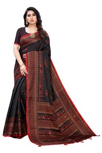 Multi Colour Khadi Silk  Collection With Khadi Silk Blouse
