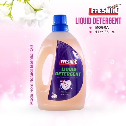 FRESHTIC Liquid Detergent - Flower Scented, Machine Wash for Front Load & Top Load Washers, Stain Removal for All Fabrics