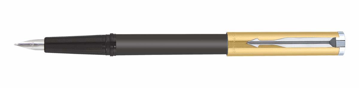 Parker Beta Premium Fp Ct Fountain Pen With Free Ink Cart (Gold)
