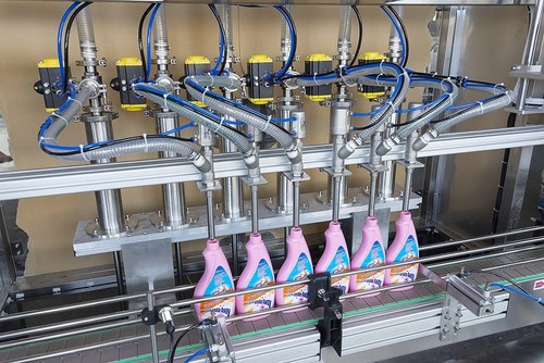 AUTOMATIC SERVO LIQUID FILLING MACHINE