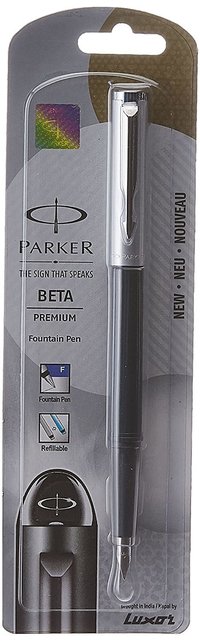 Parker Beta Fountain Pen Chrome Trim