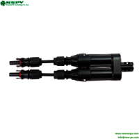 High Voltage 1500VDC TUV Solar Branch Fuse Connector Solar Inline Fuse Connector