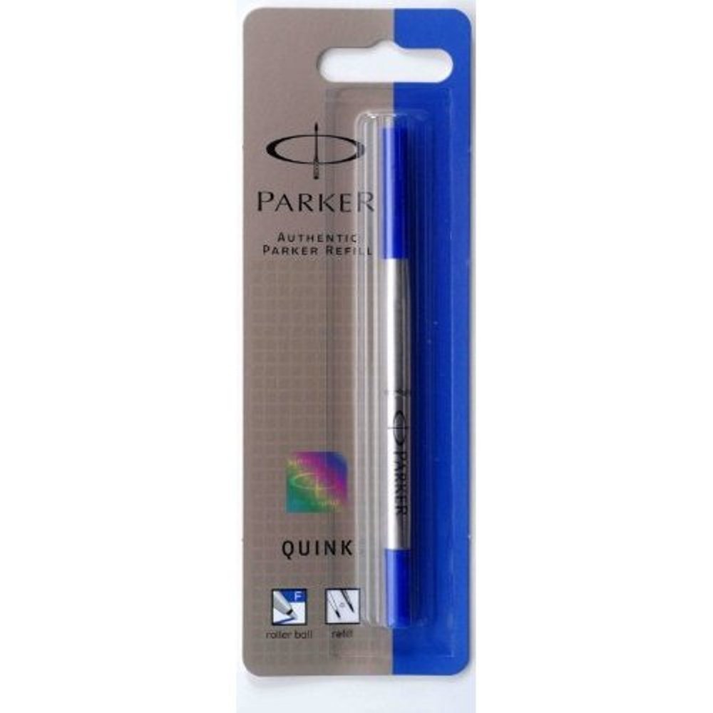 Parker Quink Roller Ball Pen Refill, Blue