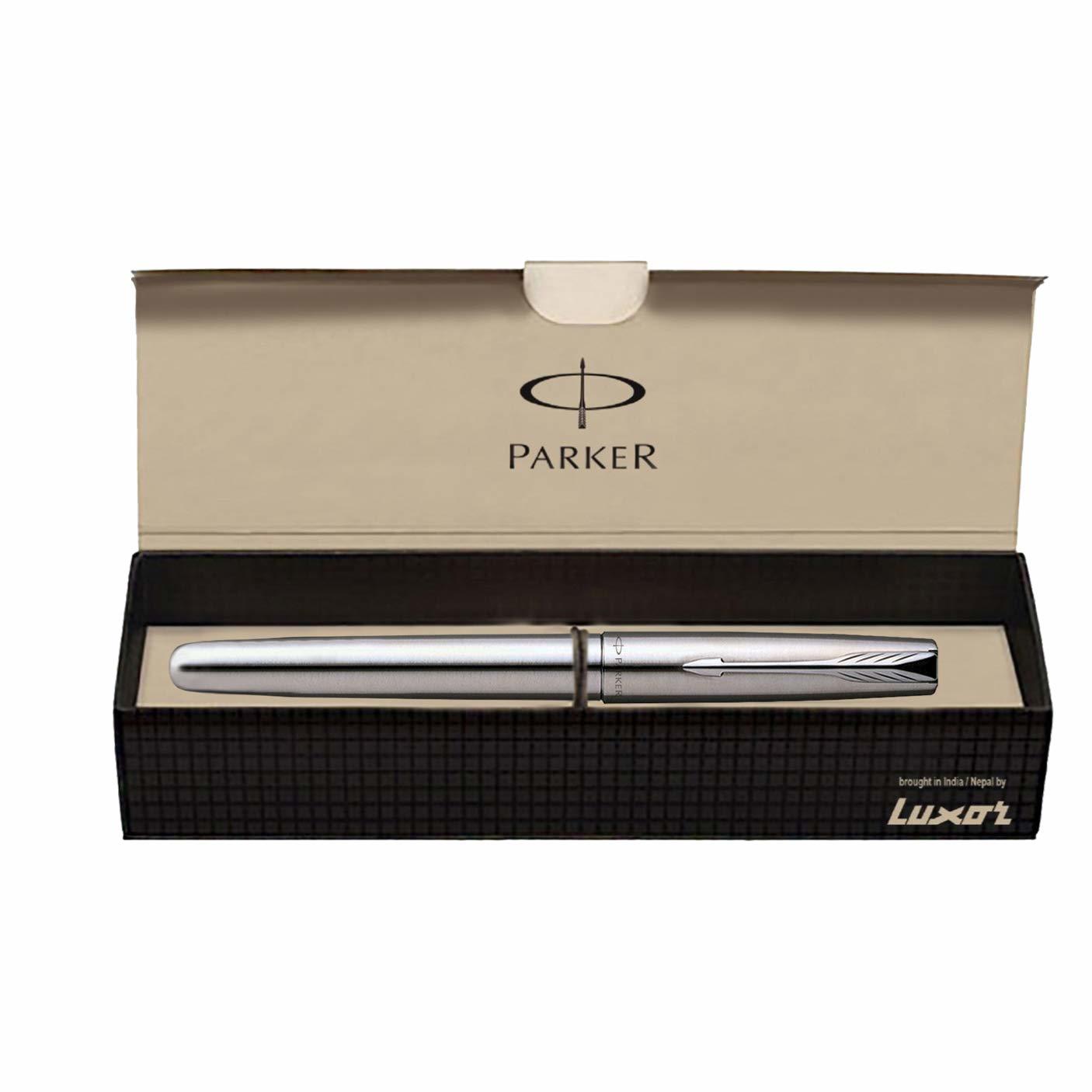 Parker Frontier Stainless Steel Ct Fountain Pen