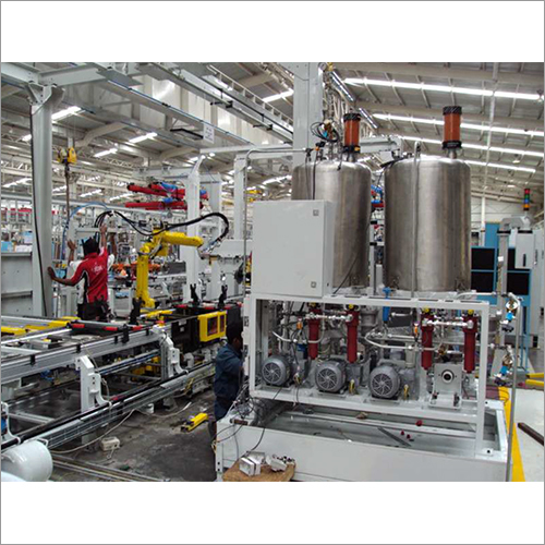 Centralised Oil Filling System With Dispenser