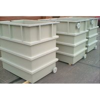 Polypropylene Pickling Tank - Durable Chemical-resistant Design | Ideal For Industrial Applications, Efficient Pickling Process