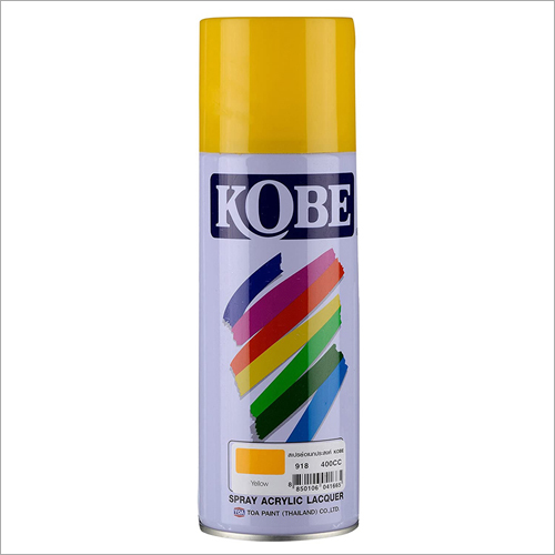 Lacquer Yellow 918 Kobe Acrylic Spray