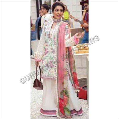Multicolor Ladies Pakistani Designer Suit