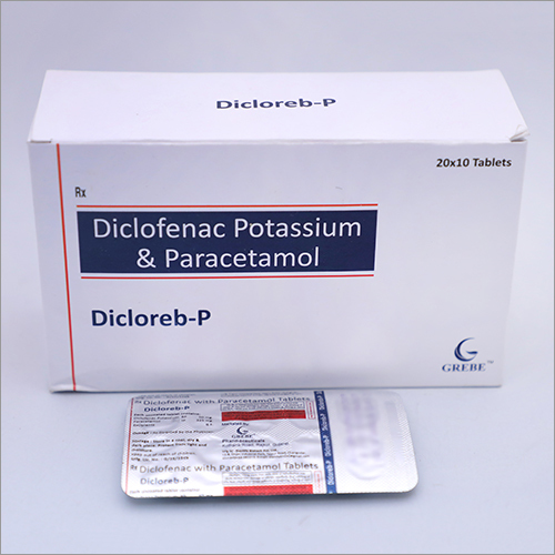 Diclofenac Potassium Paracetamol Tablets