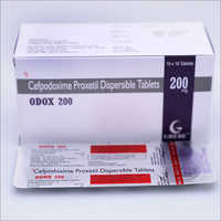 200 MG Cefpodoxime Proxetil Dispersible Tablets