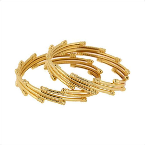 Pure Gold Ladies Tube Bangle