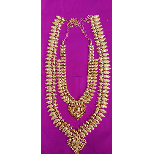Pure Gold Wild Jasmine Haram And Necklace Set