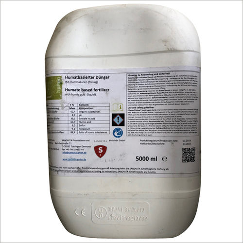 Natural Humate Based Foliar Fertilizer