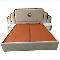 Wooden Storage Bed - Teak Material, Indoor Furniture, Multicolor Finish | Perfect For Bedroom Organization And Style