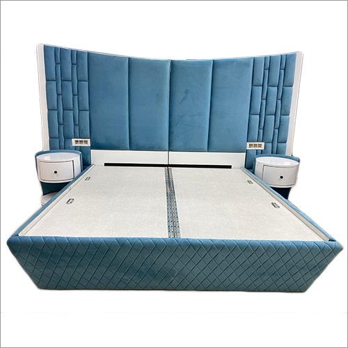 Modern Double Wooden Bed