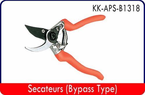 Pink & Silver Yellow Secateurs ( By Pass Type) - Kk-Aps-B1318