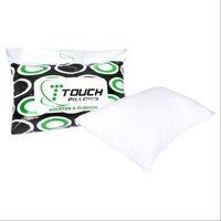 Touch Pillows Soft Microfiber Bed Pillow, Size: 16 X 24 Inches, White