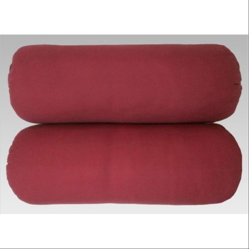 Touch Pillows Polyester Fiber Bolsters, Size: 9 X 24 Inches, Maroon
