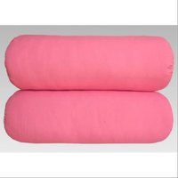 Polyester Fiber Bolsters, Size: 9 X 24 Inches, Pink