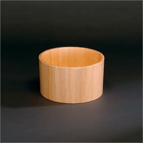 Natural Wooden Hot Water Pot -KANUMA Yuoke- Made of Cypress Minimal Design Handmade