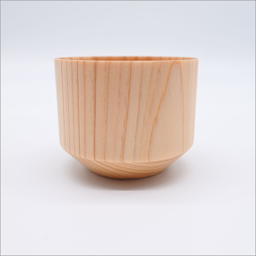 Natural Wooden Handmade Sake Cup Drinkware Made in Japan By HIME-PLA INC.
