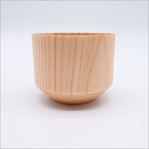 Natural Wooden Handmade Sake Cup Drinkware Made in Japan