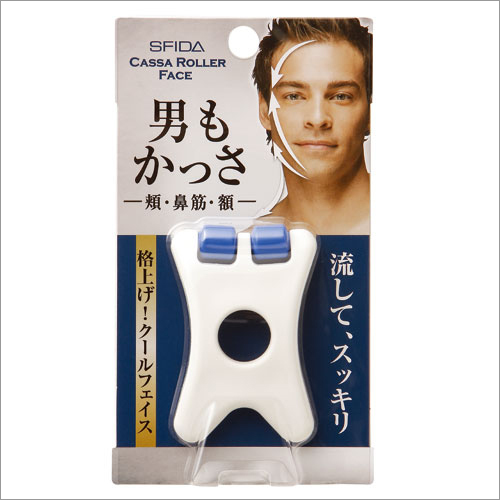 Scrape Roller Face for Men Facial Massager Relax At Home Personal Beauty Care Made in Japan