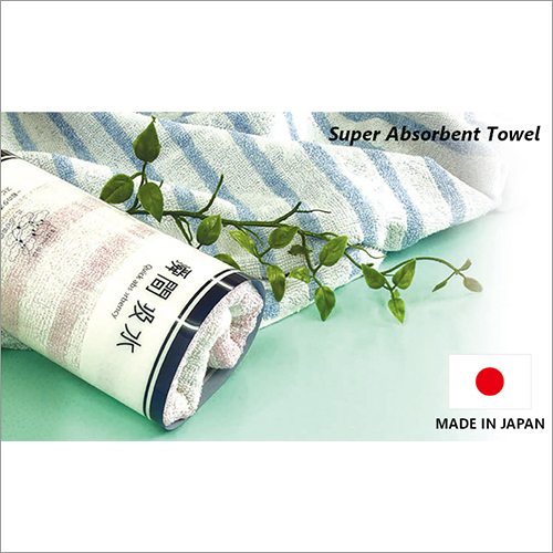 Super Absorbent Towel - Face Towel - Absorbency Made in Japan Sports Bath