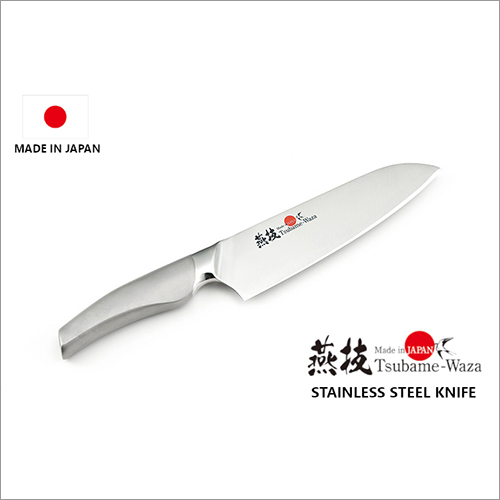 Japan-Made Santoku Stainless Steel Kitchen Knife 170mm