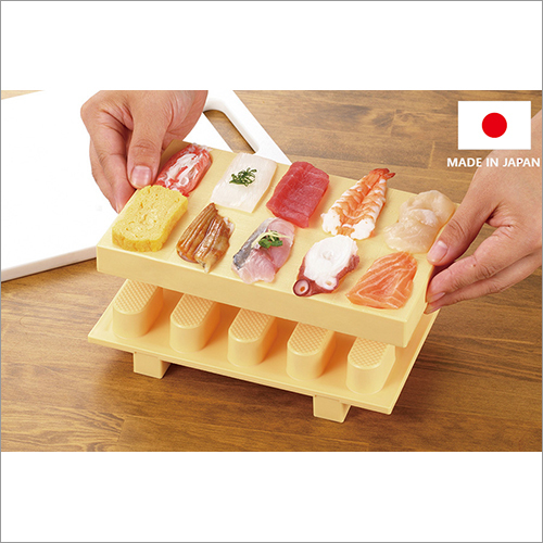 Unique Sushi Easy Making Tool 10 Sushi At A Time Cookware Dinnerware Made in Japan By HIME-PLA INC.