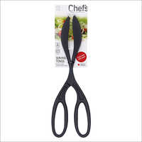 Serving Tongs Black Kitchen Tool Utensils Cookware Reasonable Made In Japan