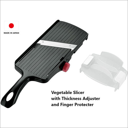 Prograde Stainless Steel Slicer with Thickness Adjuster Kitchen Gadgets Vegetable Slicer Japan-Made