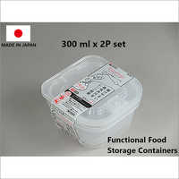 Easyflap 300ml (2 Pcs Set) Food Storage Container With Steam Valve Microwave & Dishwasher-safe